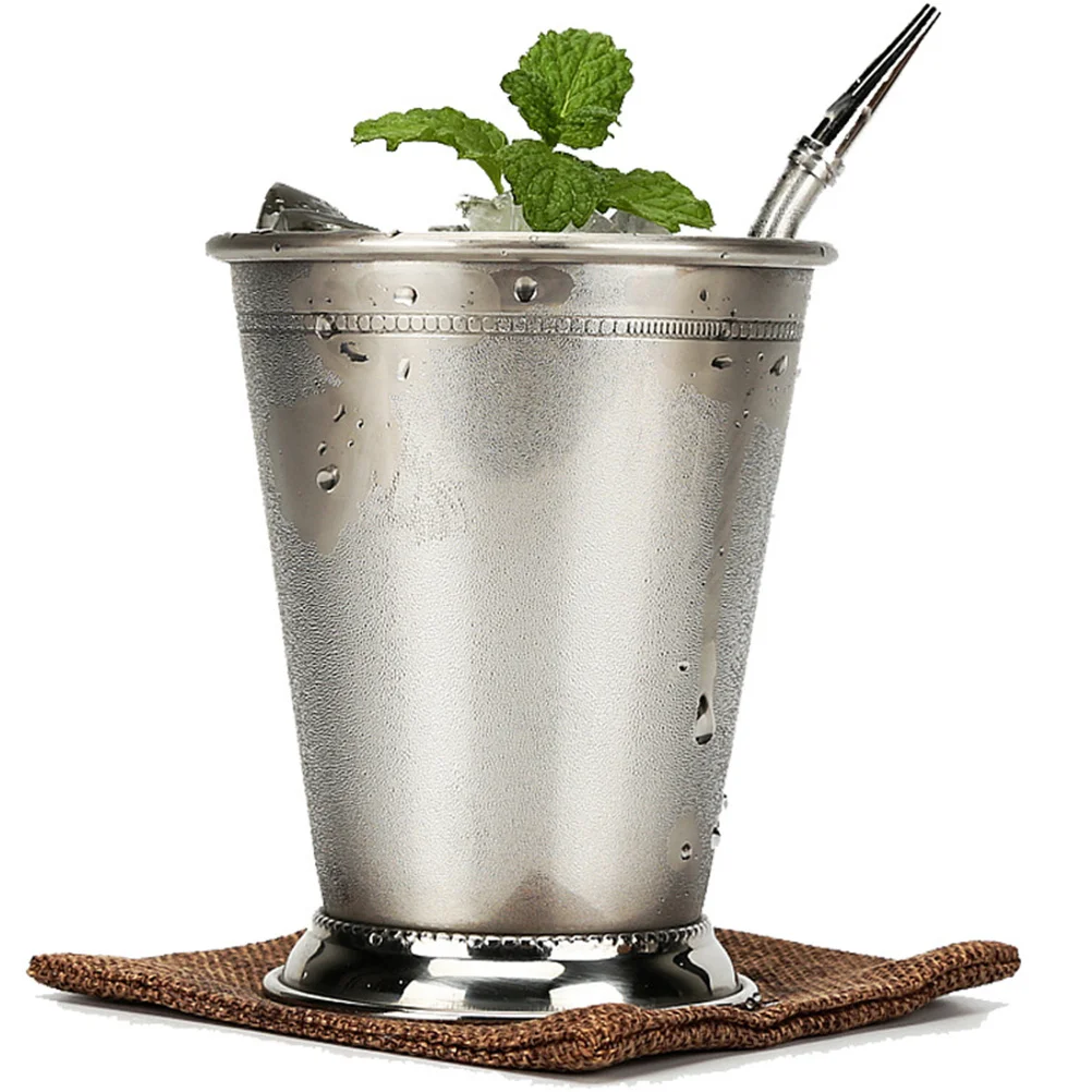 

400Ml Stainless Steel Cocktail Cup Drinking Mug For Beer Iced Tea Lemonade Bar Party Restaurant Use Glass Beverage