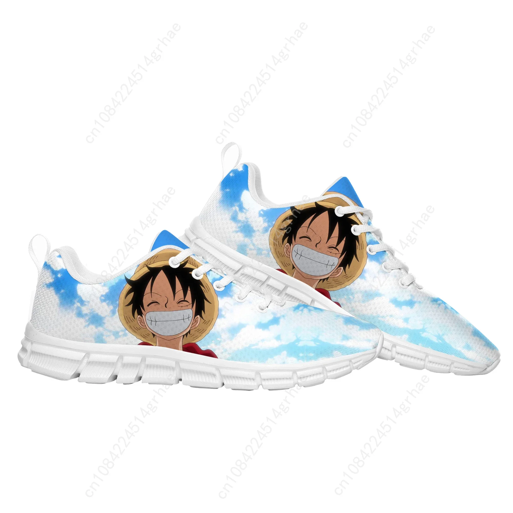 D L-Luffys Sports Shoes Mens Womens Teenager Monkey Japanese Cartoon Anime Manga Sneaker Casual Custom High Quality Couple Shoes