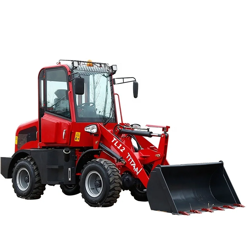 Diesel Mini Backhoe loader 1.2 CE EPA China Sale 4 wheel drive new backhoe and loader Applicable earthmoving machinery