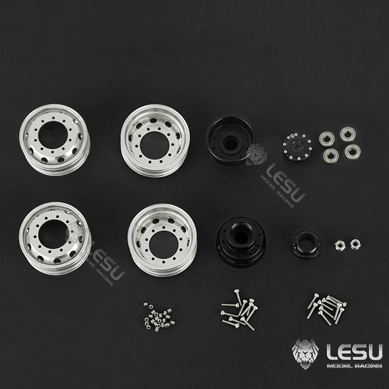 

LESU Metal Wheel Hub Bearing for 1/14 Scale RC Hydraulic Excavator Tracked Trailer Remote Control Car Tamiyaya TH17165