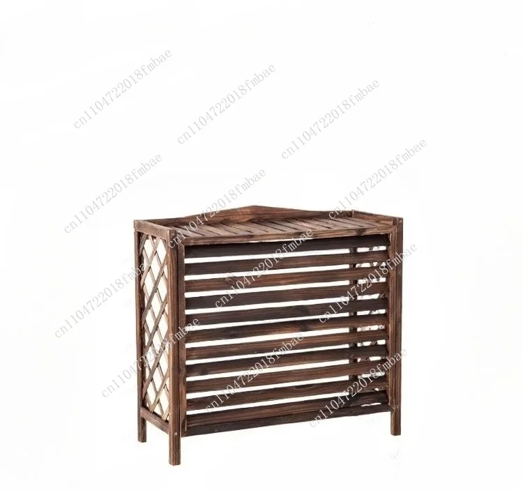 Outdoor Central Air Conditioner, External Hood, Blinds, Grille, Vent Protection Cover, Anti-corrosion Wood Decoration,