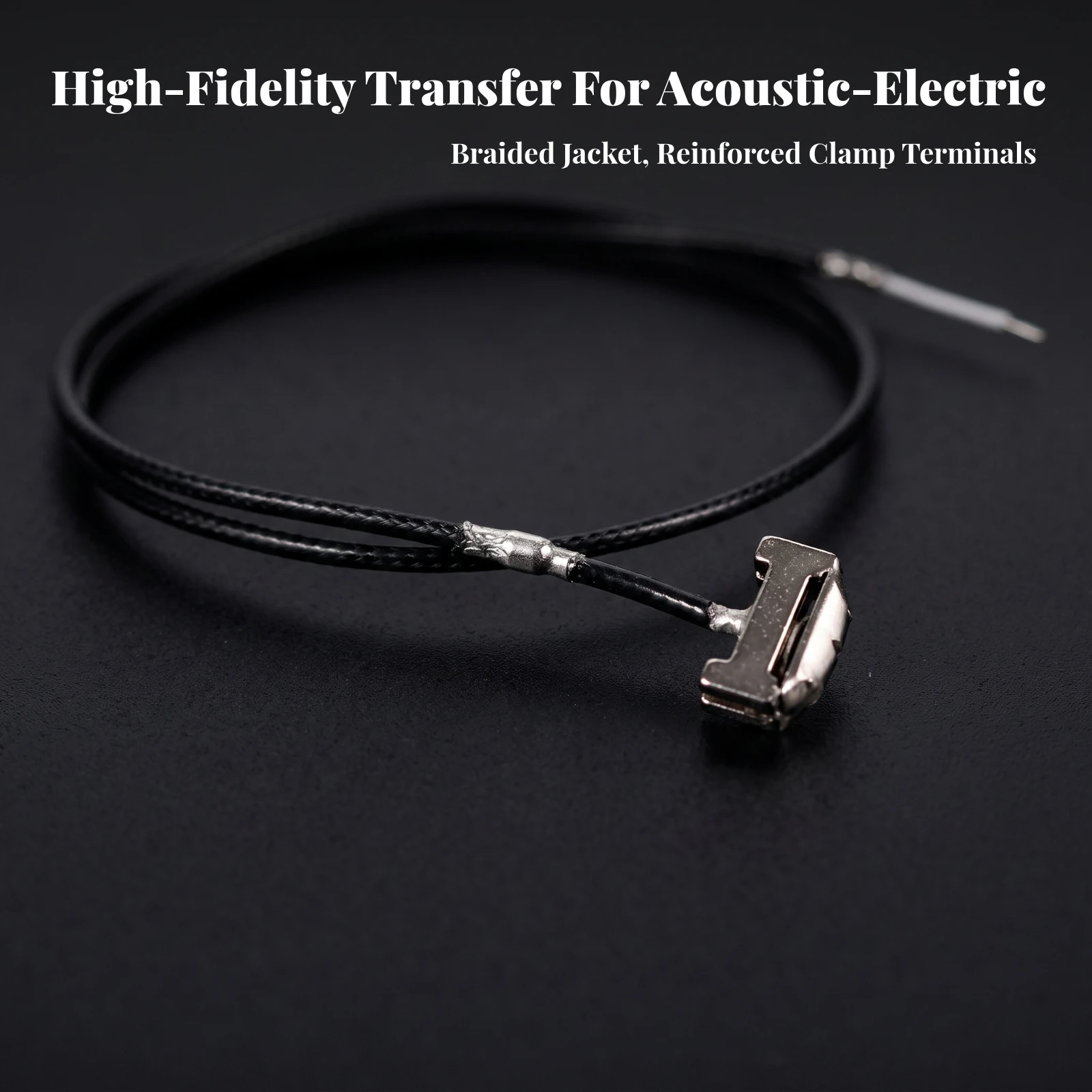 Piezo Pickup Saddle Wire Sensitive Guitar Saddle Pickup Musical Part Flexible Accessory Insulated for Musicians
