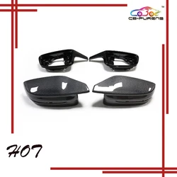 For BMW G42 G20 G28 G22 G23 G26 i4 G30 G38 G11 G12 G14 G15 G16 2017-ON M3 M4 Look ABS/Real Carbon Fiber Mirror Cover Caps