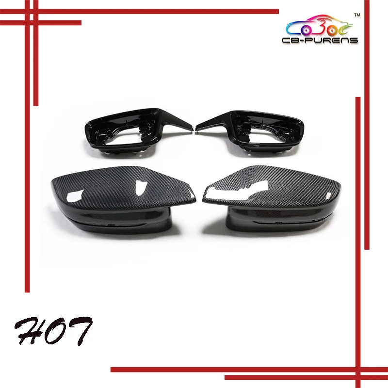 For BMW G42 G20 G28 G22 G23 G26 i4 G30 G38 G11 G12 G14 G15 G16 2017-ON M3 M4 Look ABS/Carbon Fiber Mirror Cover (Not For GT)