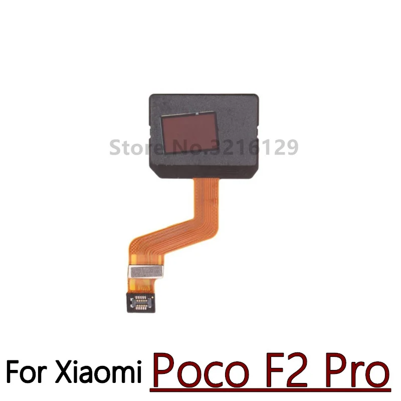 Original Home Button FingerPrint Touch ID Sensor Flex Cable Ribbon For Xiaomi Poco F2 Pro F3 GT F4 GT F5 Pro Replacement Parts