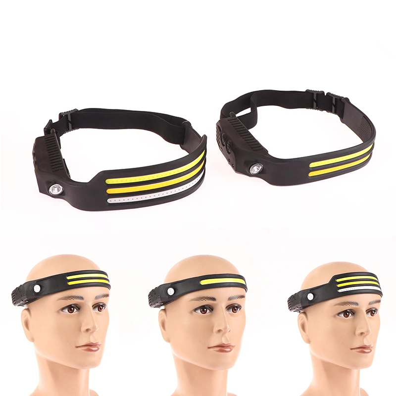Head Led Light Sensor HeadLight USB Rechargeable Head Torch Light Front Led Head Flashlight Super Bright Waterproof Headlamp