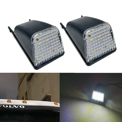 2Pcs For European Volvo Truck Led Sun Visor Lamp 20398824 20425484 Replacement For Volvo Truck FH FM NH FH12 FH16 FM9 top lights