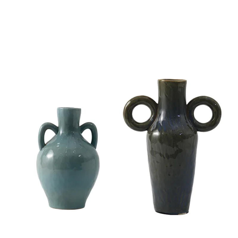 

Simple Modern Ear Ceramic Vase Ornament