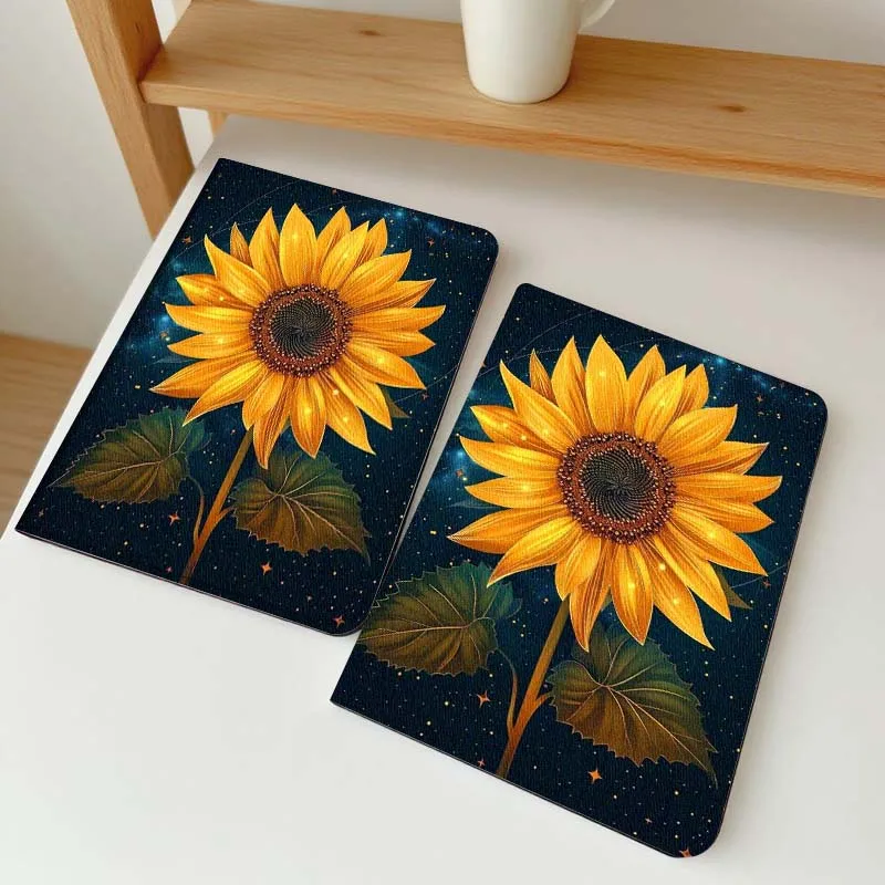 

Starry Night Sunflower Art Case For Vivo IQOO Pad2 Pad3 Pad5 Air SE Pro 12.1 12.3 13 11.5 11 inch Tablet