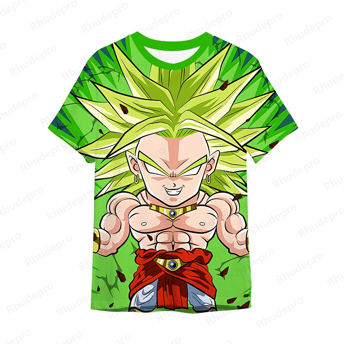 T-shirt da uomo estiva bambini DragonBallZ New Tops Vegeta abbigliamento Streetwear Goku Y2k 2024 moda 100-5XL Trend Hip Hop