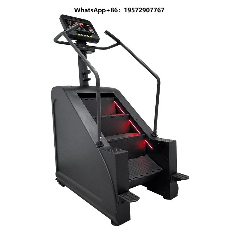 New Arrival Commercial Durable Stair Master Heavy Duty Climber Machine with High Traffic Capacity with LED Screen for Gym Center