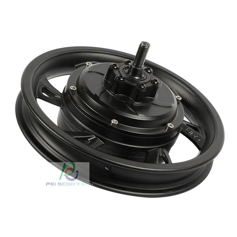 12 inch Tyre double shaft brushless dc hub wheel motor with disc brake phub-eb1