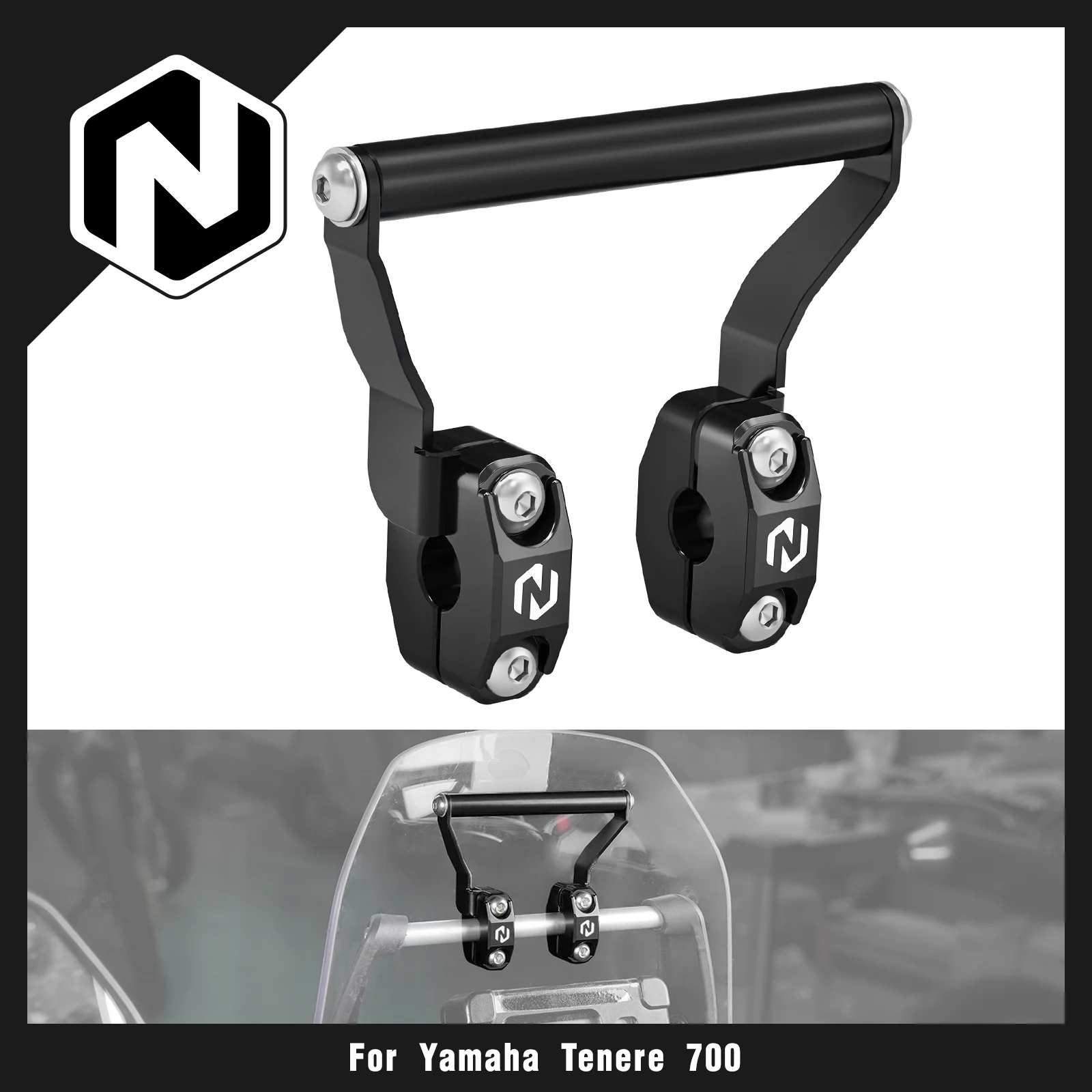 

Для Yamaha Tenere 700 2019-2024 кронштейн GPS-навигации для Tenere 700 Rally Edition 20-24 для Aprilia Tuareg 660 2022-2024 гг.