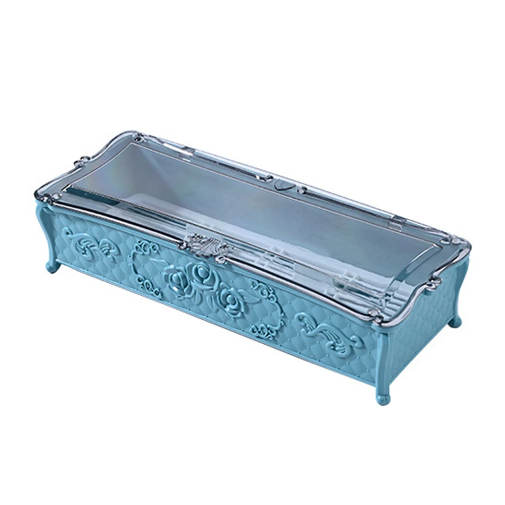 

Cutlery Storage Box Spoon Chopstick Container Organizer Rectangle Utensil Boxes Lids Silverware Holder Plastic Eco