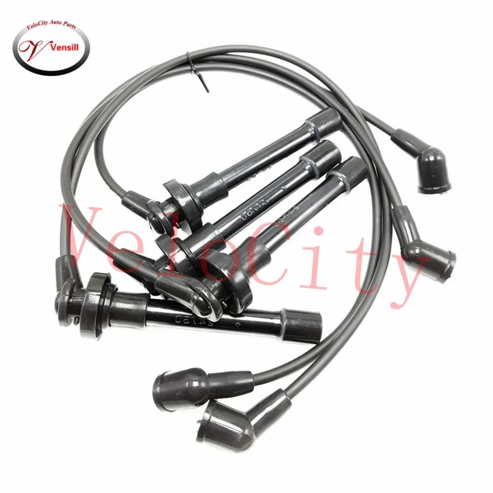 Spark Plug Wire Set Fits For Nissan NX100 Sunny Pulsar N14 SR20 Part No# 22440-53Y11 22440-73C10