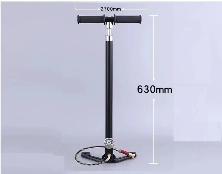 300bar 4 Stage High Pressure Air PCP Pump For Pcp Hunting 30mpa 4500psi Car Bicycle Refilling PCP Compressor
