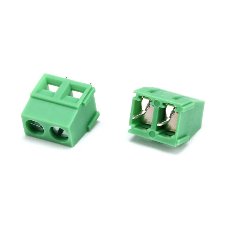 10PCS PCB Connector Terminal KF127 5.0mm Pitch 2P 3P Screw Type 5.0MM Spliced 300V/10A KF127 5.0 Can Be Spliced 2pin 3pin