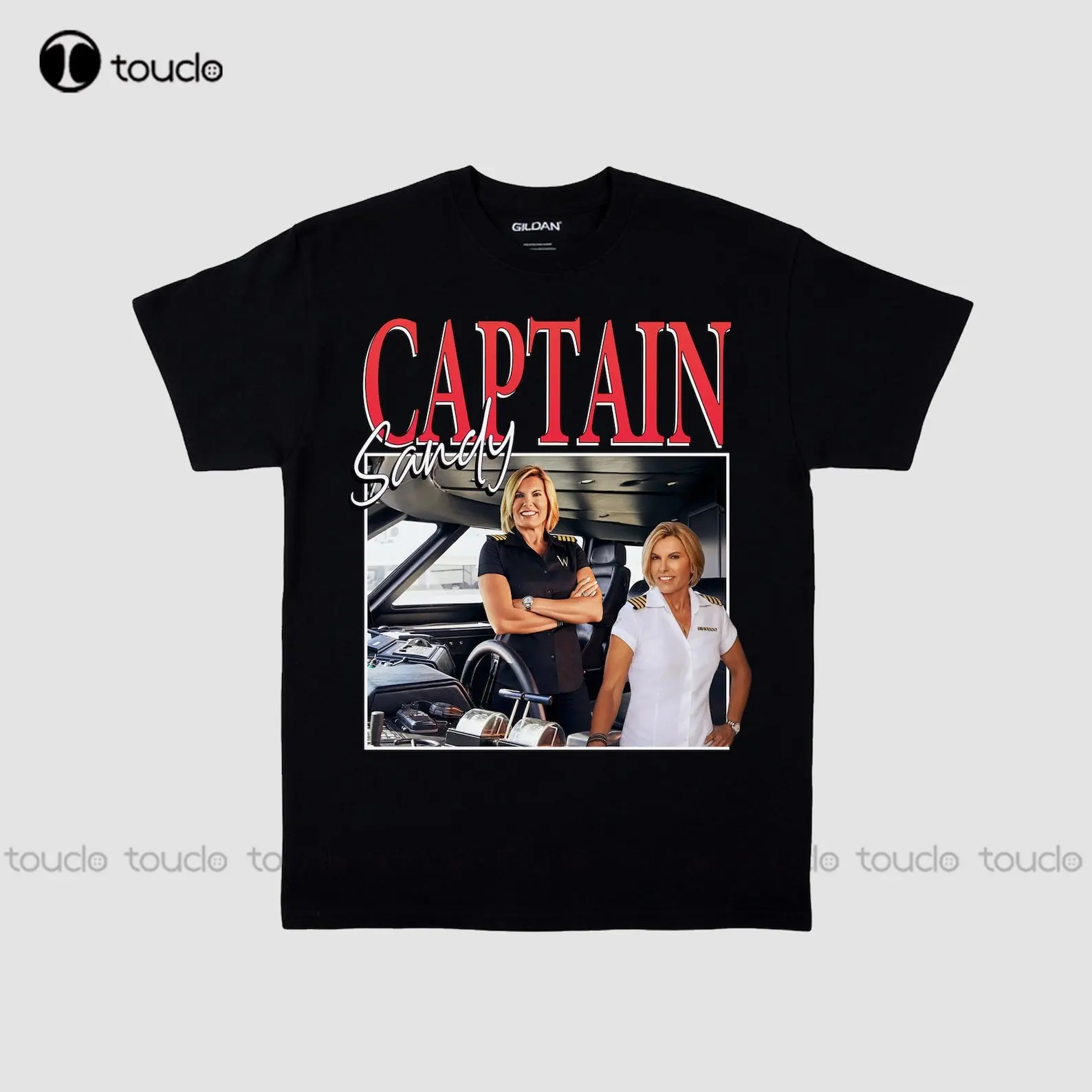 Captain Sandy Tee Below Deck Vintage Meme Unisex T-Shirt Bootleg 90S Captain Lee Cat Shirts Digital Printing Tee Shirts Xs-5Xl