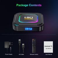 HK1 RBOX K8 Android 13 TV BOX 4K RK3528 2.4G 5G WIFI 6 BT5.0 5.0 8K 3D HDR H.265 64GB 32GB 16GB