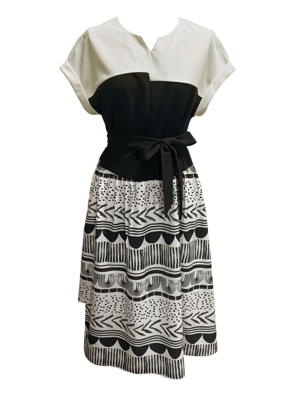 2025 여름 여성의 새로운 높은 럭셔리 패션 다목적 스타일 슬리밍 드레스 Boho 디자인 독특한 새시 드레스 한국 패션