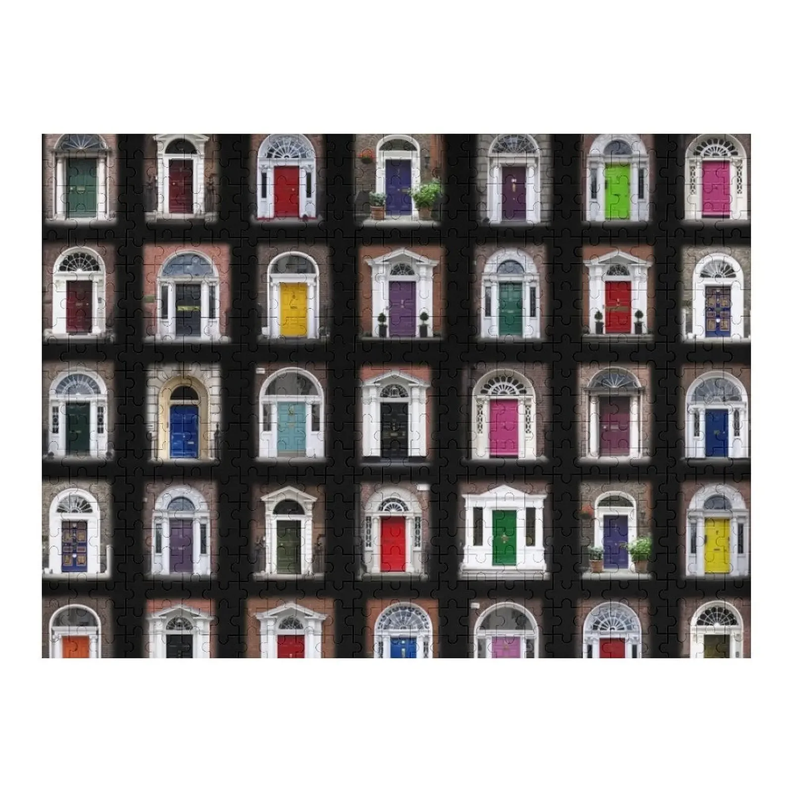 

Пазл Dublin Doors Персонализированный пазл Персонализированная детская игрушка Детская игрушка-головоломка