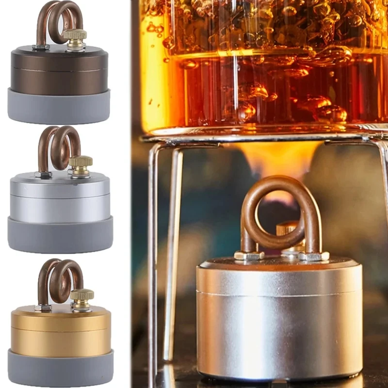 New Portable Mini Alcohol Stove With Support Outdoor Camping Cooking Burner Picnic Stove Tea Burning Water Alcohol Stove