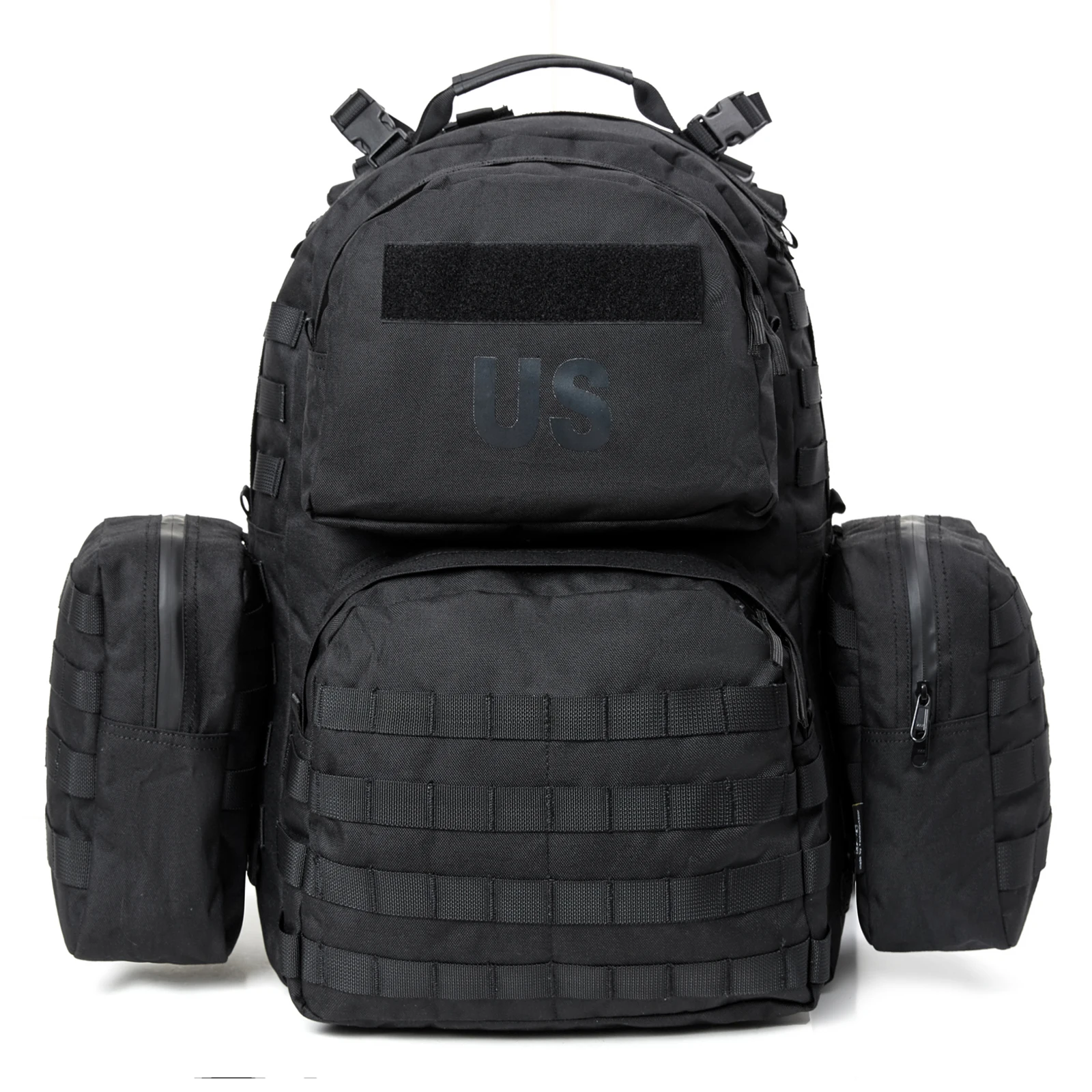 

Akmax MOLLE II Medium Rucksack Military Tactical Backpack with Detachable Side Pouches & Upgraded Frame for Enhanced Comfort