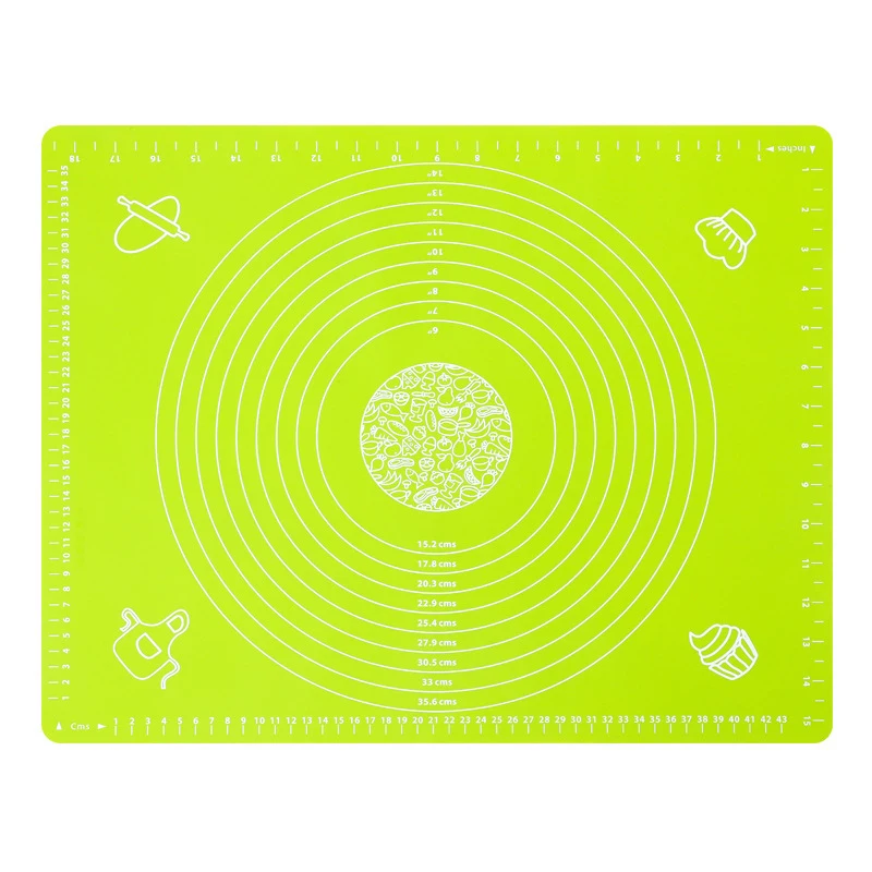 Silicone Kneading Mat Thickened Food Grade Silicone Mat Chopping Board Baking And Dough Mat Panel Home Kitchen Rolling Mat