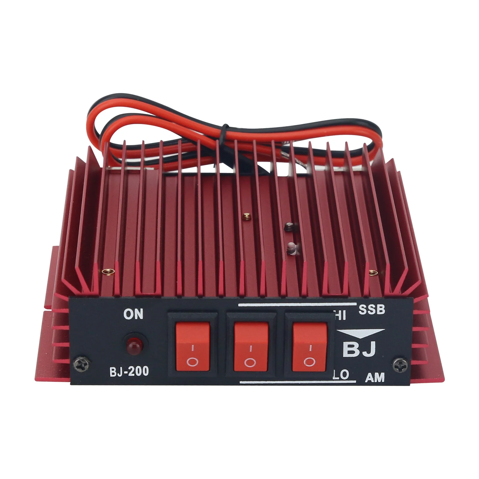 BJ-200 3-30MHz 50W CB 무전기 파워 앰프 HF 증폭기 12-14V 14-20A FM-AM-CW-SSB 작동 모드 지원
