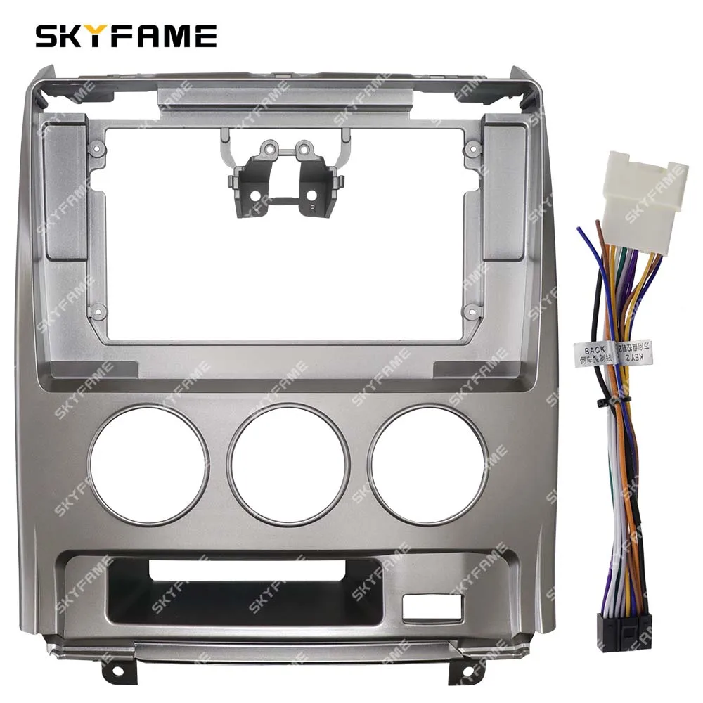 

SKYFAME Car Frame Fascia Adapter Android Radio Dash Fitting Panel Kit For Mitsubishi Delica D5