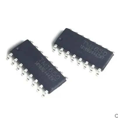 5 قطعة/الوحدة جديد TM1650 SOP16 8*4 محرك IC الدوائر المتكاملة IC نوعية جيدة في الأوراق المالية