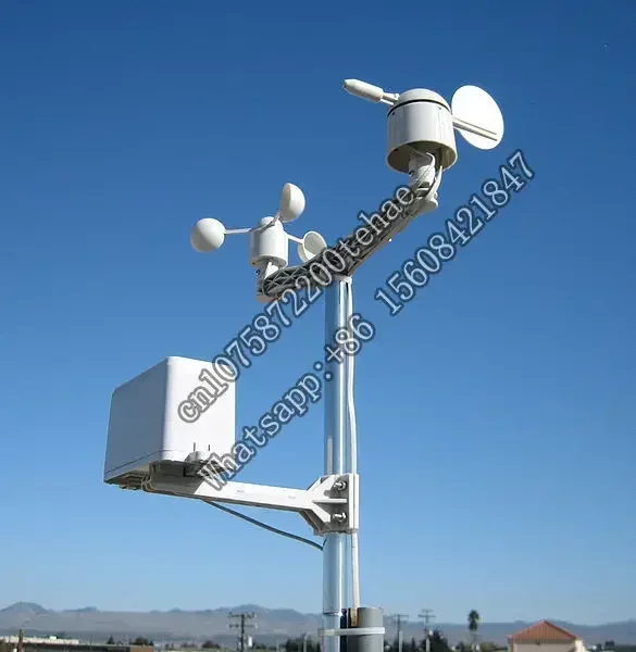 IOT 51WS5 Weather Station 24V Power Supply Support IOT Server Data Network Total Wind Speed Direction and Rainfall