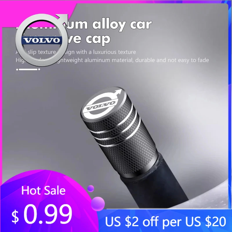 

Колпаки ступиц для Volvo XC90 XC60 V50 S60 V70 V60 V40 S90 olestar AWD XC40 S80 T Колпачки клапанов автомобильных колес Крышки штока шин Airdust W