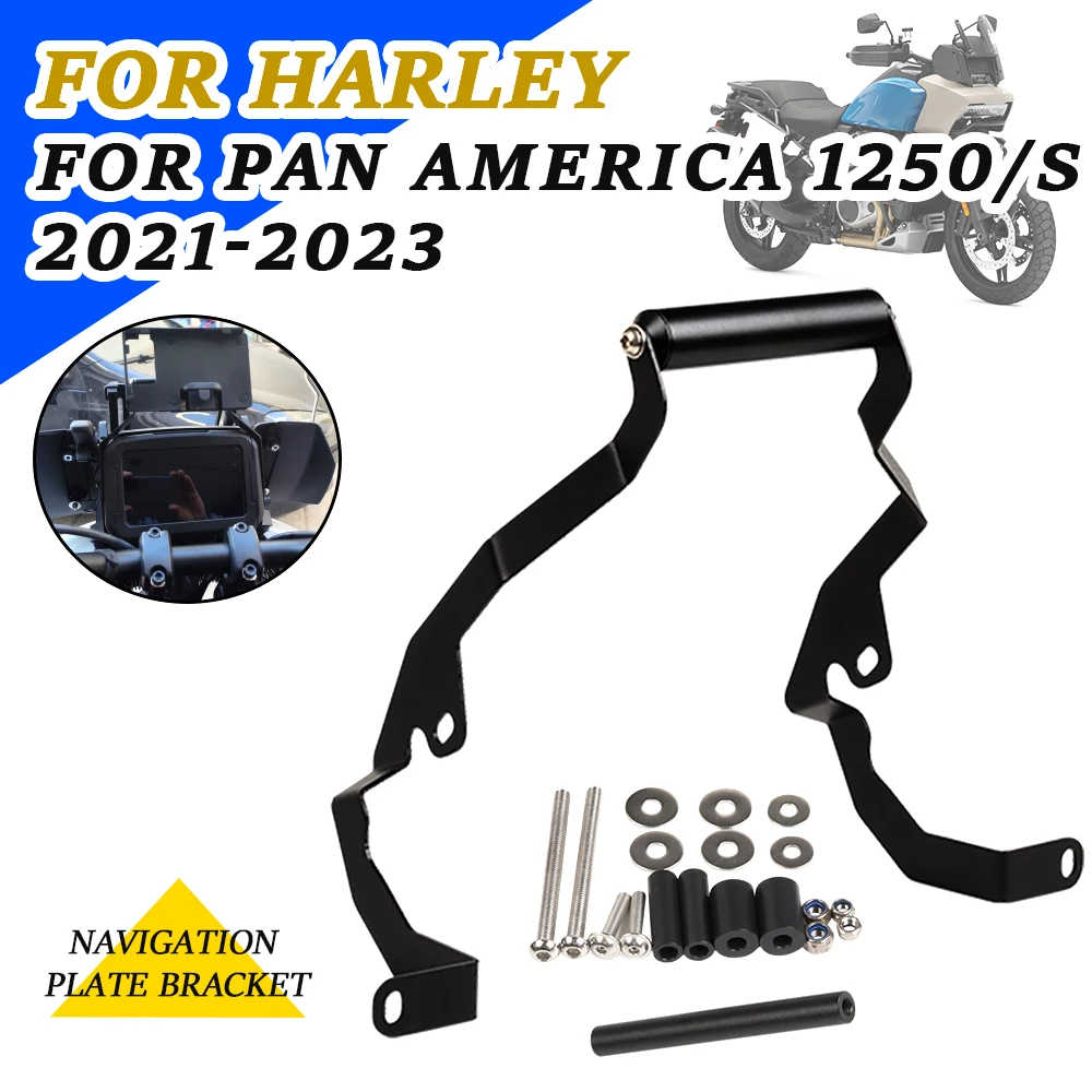 

Motorcycle Accessories SMART GPS Navigation Plate Bracket Phone Holder FOR Harley PAN AMERICA 1250 S 1250S RA1250 2021 2022 2023