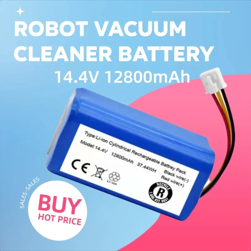 

14.4V 12800mAh for LIECTROUX C30B Robot Vacuum Cleaner Battery