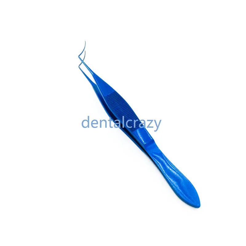 105mm titânio ultrata estilo capsulorhexis forcep instrumento de microcirurgia oftálmica