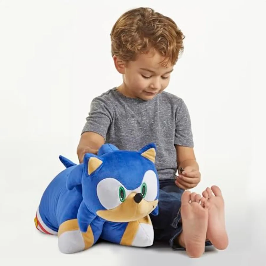 Cuscino Animali 16 Peluche Sonic The Hedgehog