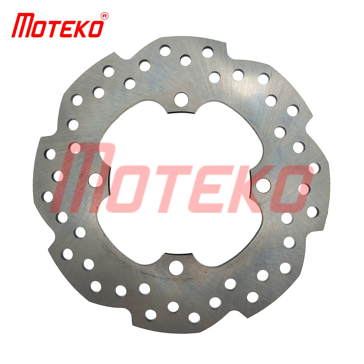 BX22050152 REAR DISC BRAKE PLATE ROTOR 4 HOLES 220MM FOR HONDA CB190F CBR190 DAYTONA200 WOLF 43251-K70-601