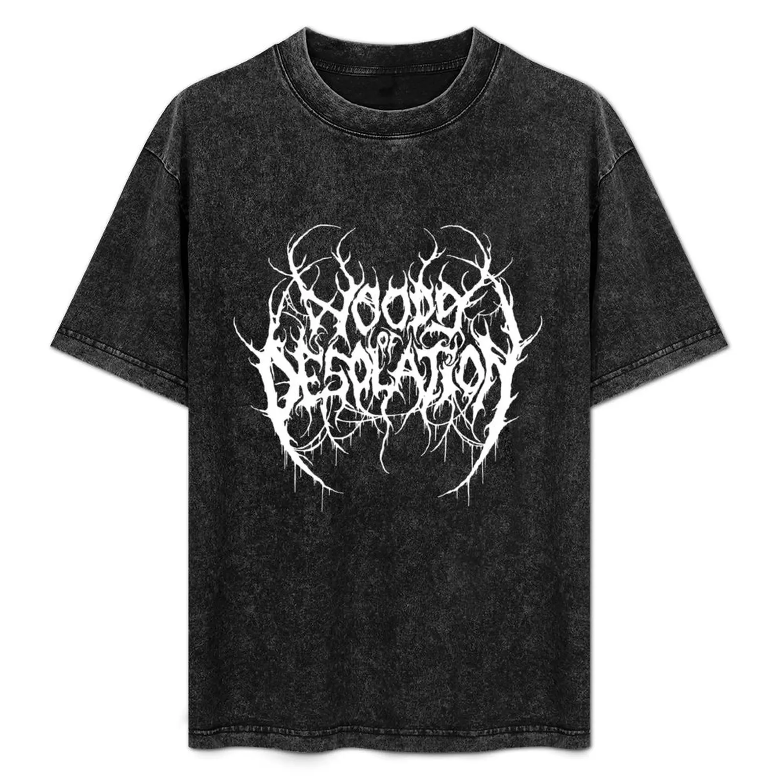

Woods of Desolation T-Shirt Minimalist Casual Short Sleeve Top