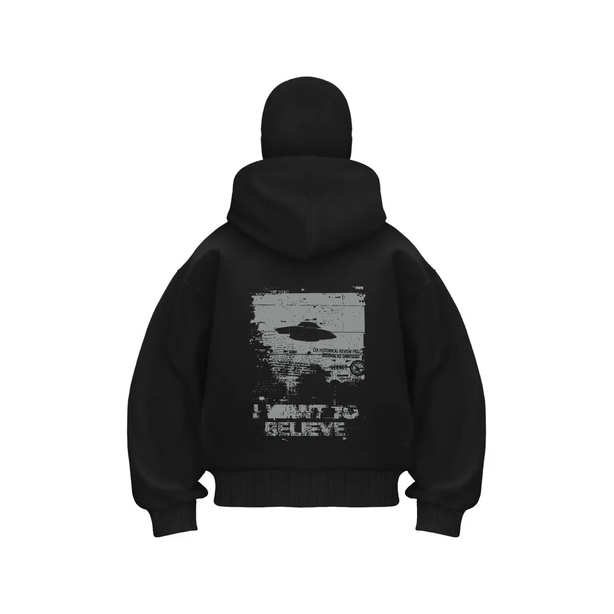 

X - Files «Я хочу верить» НЛО Art Design Теплая зимняя мужская Балаклава с капюшоном на молнии Повседневная одежда для улицы