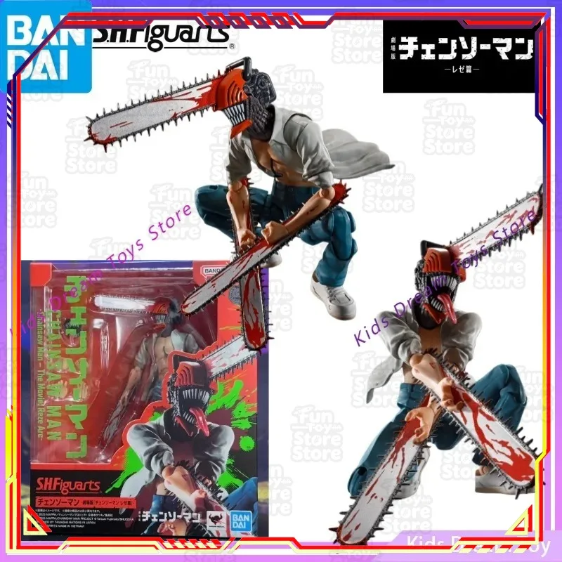 Bandai S.H.Figuarts CHAINSAW MAN Chainsaw Man -The Movie Reze Arc- Actionfigur Spielzeug Sammlermodell Offiziell Lizenziert