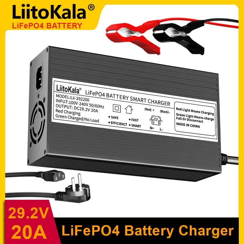 chargeur-de-batterie-lifepo4-liitokala-292v-20a-entree-ac-100-240v-584w-pour-pack-de-batteries-au-phosphate-de-fer-et-de-lithium-8s-24v
