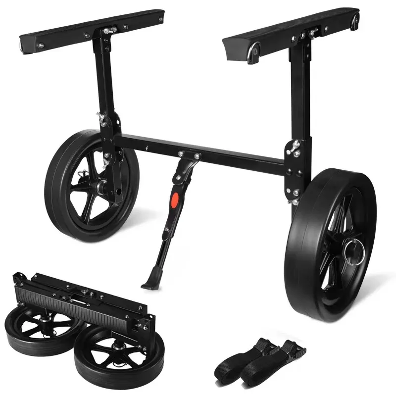 Iron folding trailer, special trailer for kayaks, foldable and easy to carry