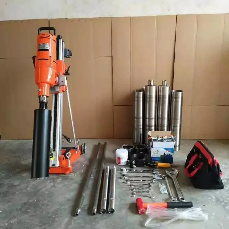 Deep hole drilling coring machine Water drilling machine Parts Concrete