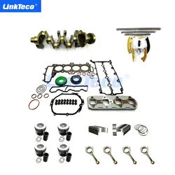 Full Gasket kit Timing Chain Kit Piston Crankshaft Mian Con-Rod Bearing Set For LAND ROVER EVOQUE 2.0 DIESEL INGENIUM 204DTD