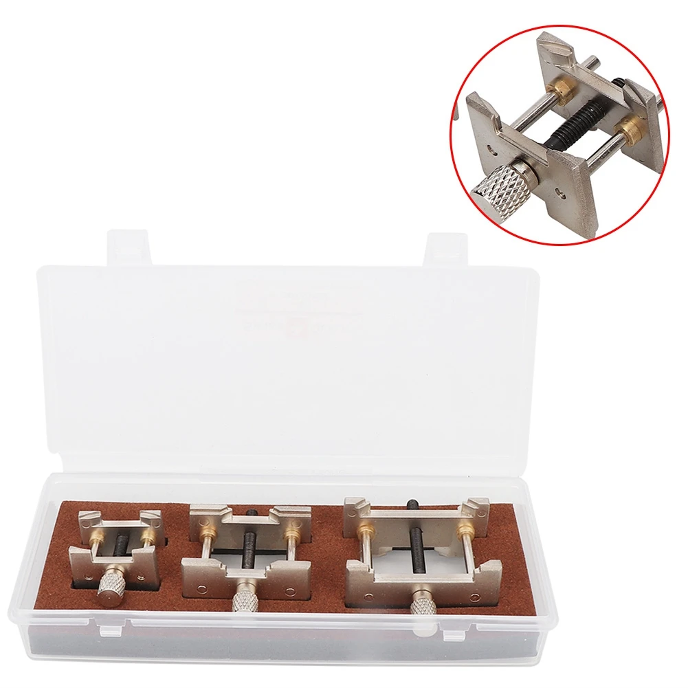 3PCS/Set Metal Watch Movement Fixed Base Holder Watchmaker Accessory Repairing Tool Watch Movement Fixed Base
