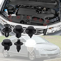 Rebite do carregador do carro para Honda Civic, Splashguard, painel lateral, Pin de estofos, clipes de guarnição, 2001-2006, 2007, 2008, 2009, 2010, 2011, 60pcs