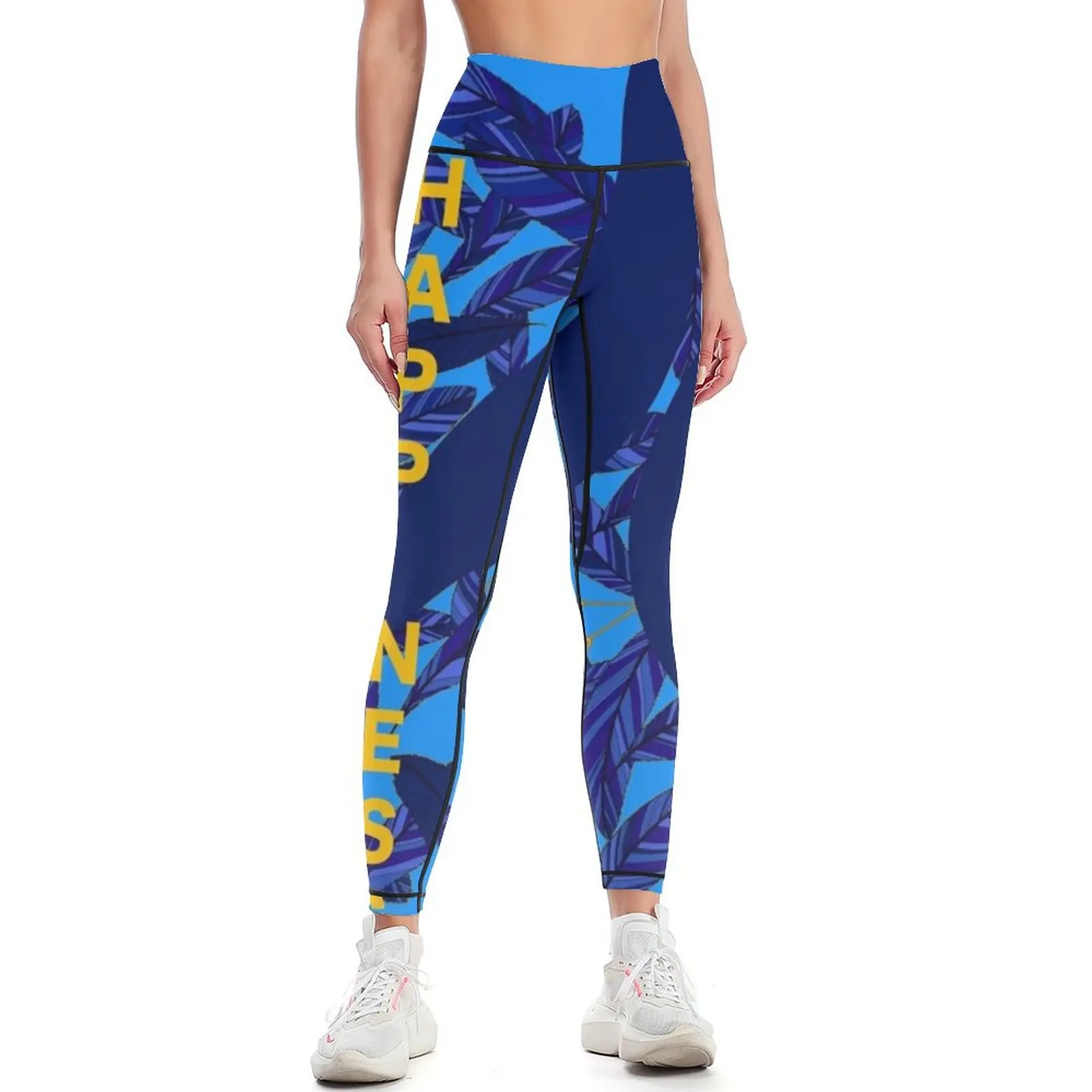 

MORE BLUE BIRDS OF HAPPINESS Leggings flared trousers exercise clothing for Clothing fitness Womens Leggings