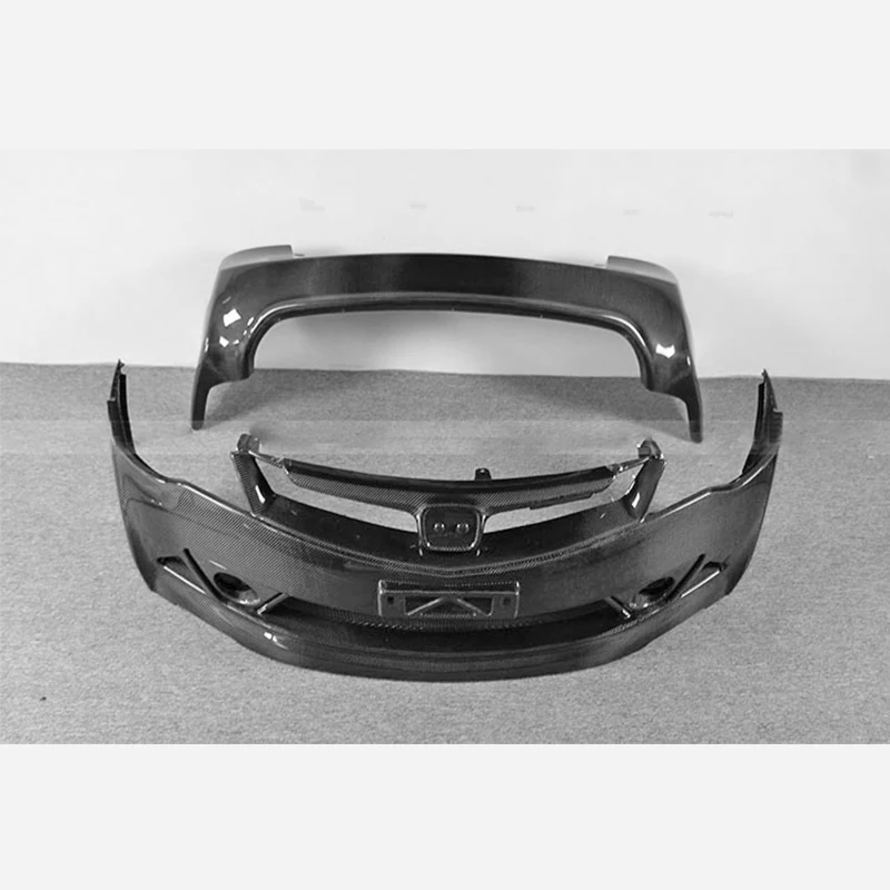 carbon lightweight body kit for 06-11 Civic JDM FD2 RR Type Complete set of aerodynamic exterior accessories