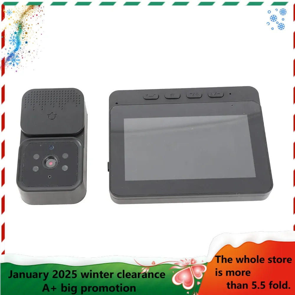 4.3 inch IPS screen 2.4 wireless video door phone home wireless intelligent HD video surveillance with screen [M10]